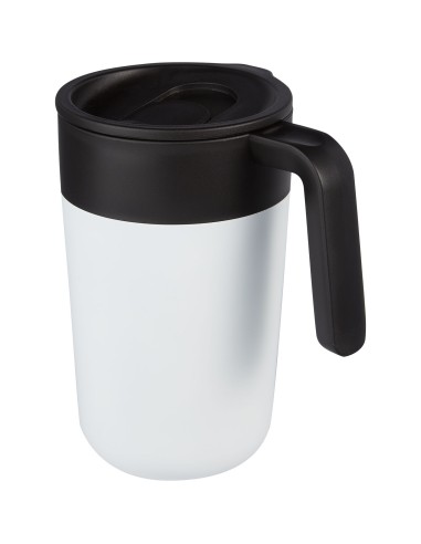 Taza de 400 ml con doble pared reciclada "Nordia"