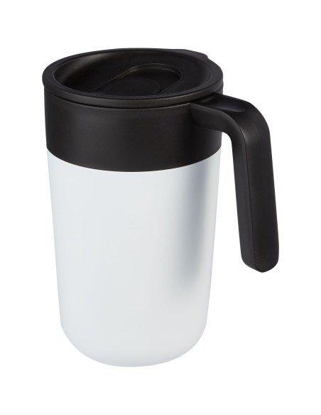 Taza de 400 ml con doble pared reciclada "Nordia"