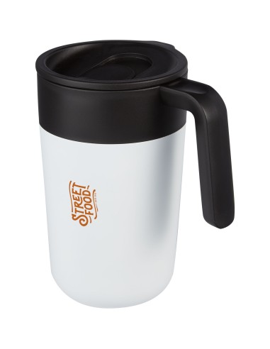 Taza de 400 ml con doble pared reciclada "Nordia"
