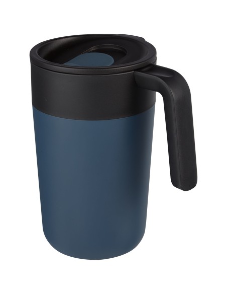 Taza de 400 ml con doble pared reciclada "Nordia"