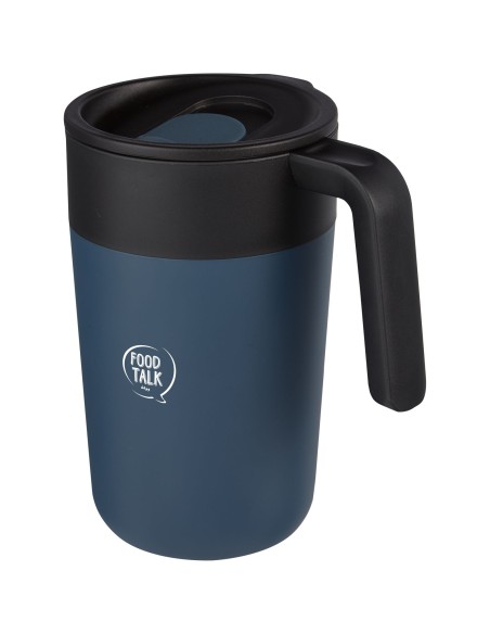 Taza de 400 ml con doble pared reciclada "Nordia"