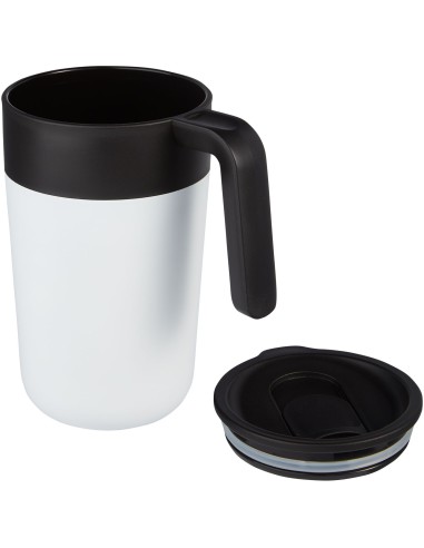 Taza de 400 ml con doble pared reciclada "Nordia"