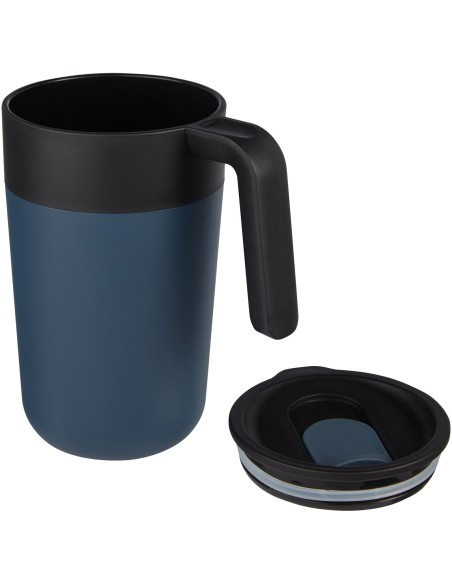 Taza de 400 ml con doble pared reciclada "Nordia"
