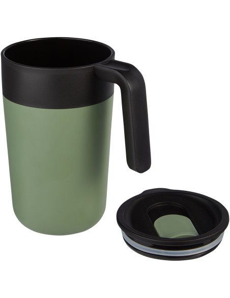 Taza de 400 ml con doble pared reciclada "Nordia"