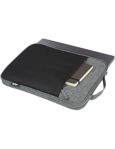 Funda para portátil de 14" reciclada GRS en dos...