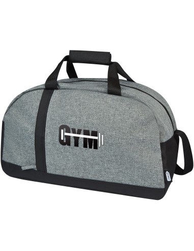 Bolsa deportiva de lona en dos tonos reciclada...