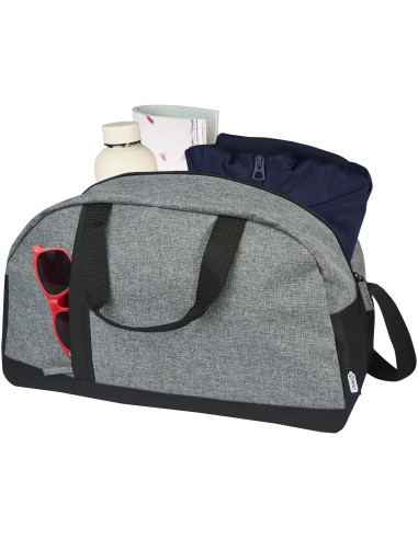 Bolsa deportiva de lona en dos tonos reciclada...