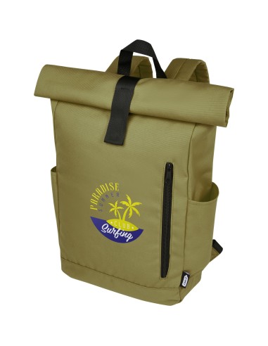 Mochila enrollable de 15,6" GRS RPET de 18 L...
