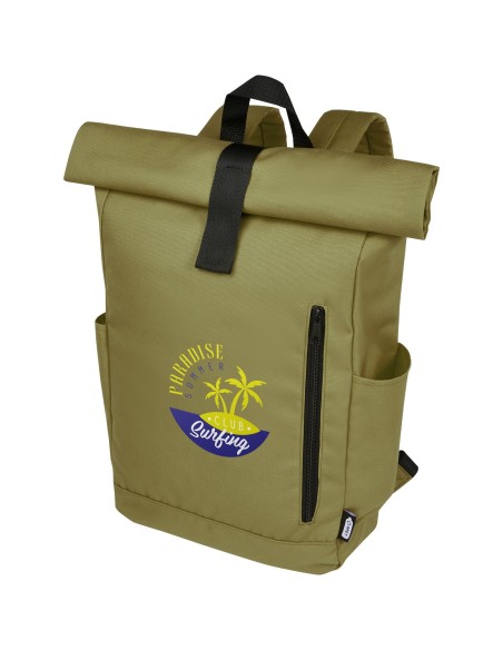 Mochila enrollable de 15,6" GRS RPET de 18 L "Byron"