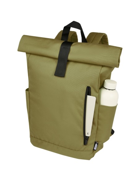 Mochila enrollable de 15,6" GRS RPET de 18 L "Byron"