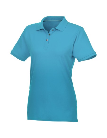 Polo de manga corta de material reciclado orgánico para mujer "Beryl"
