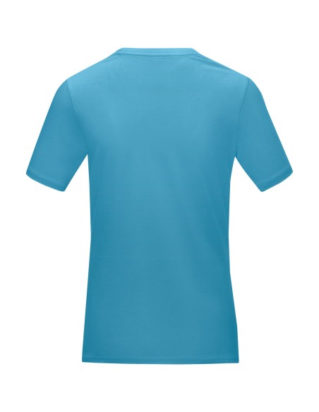 Camiseta orgánica GOTS de manga corta para mujer "Azurite"