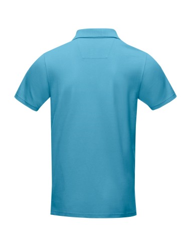 Polo orgánico GOTS de manga corta para hombre...