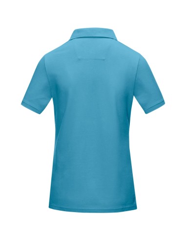 Polo orgánico GOTS de manga corta para mujer...