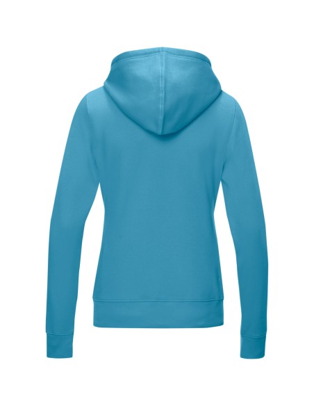Sudadera con capucha y cremallera completa de GRS reciclado orgánico GOTS para mujer "Ruby"