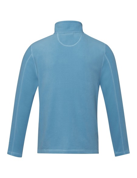 Chaqueta polar con cremallera entera reciclada GRS para hombre "Amber"