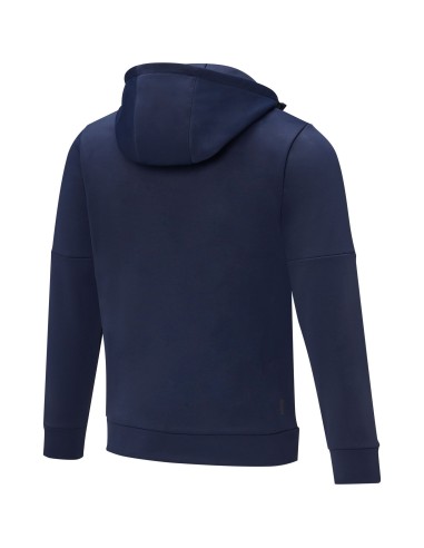 Jersey anorak con capucha con media cremallera...