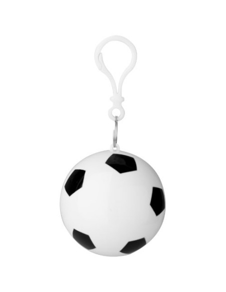 Poncho impermeable en llavero con forma de balón de fútbol "Xina"