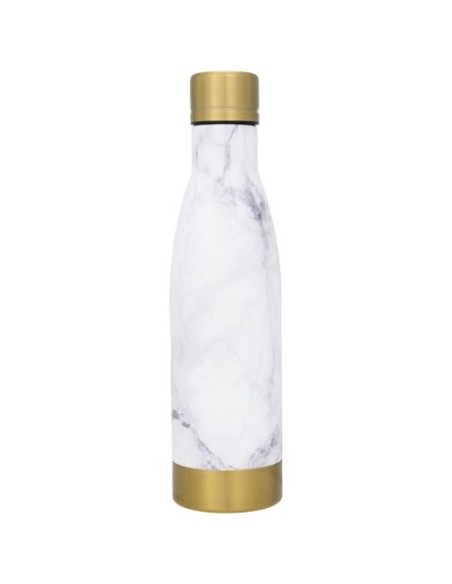 Botella con aislamiento de cobre al vacío con aspecto de már
