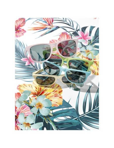 Gafas de sol de paja de trigo "Rongo"