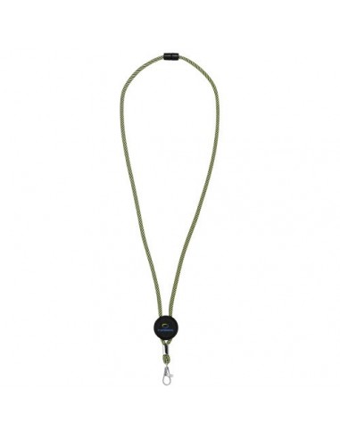 Lanyard bicolor con disco ajustable "Hagen"