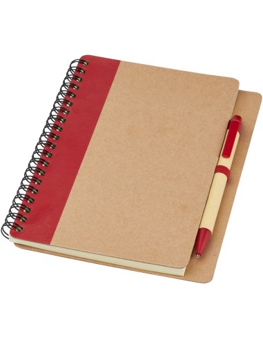 Libreta de papel reciclado con bolígrafo...