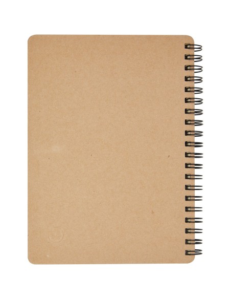 Libreta de papel reciclado con bolígrafo "Priestly"
