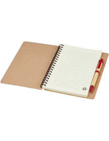 Libreta de papel reciclado con bolígrafo...