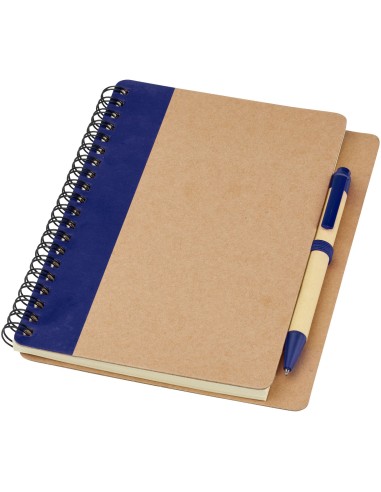 Libreta de papel reciclado con bolígrafo...