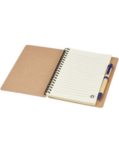 Libreta de papel reciclado con bolígrafo...