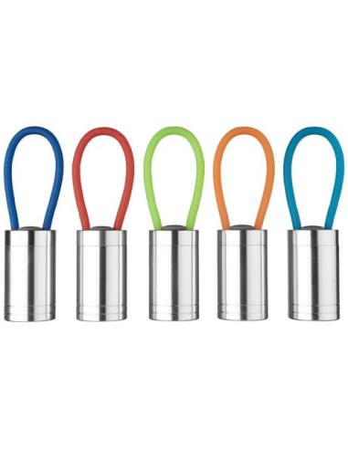 Linterna de 6 LED con correa reflectante "Vela"