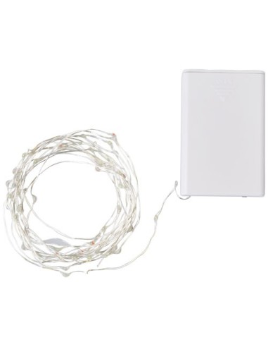 Cuerda de 50 luces LED con activación sonora...