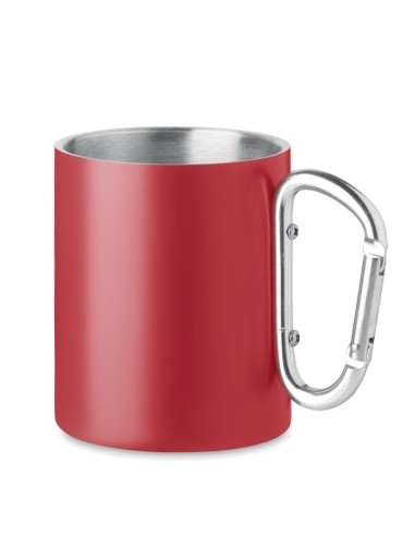 TRUMBA - Taza metálica doble 300 ml