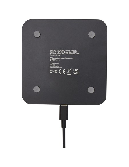 Hybrid 15W premium wireless charging pad