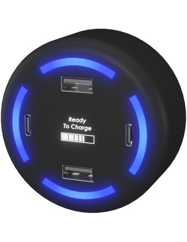 SCX.design H11 smart home charger with light-up logo
