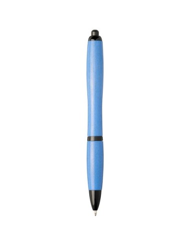 Bolígrafo de paja de trigo con punta negra "Nash"