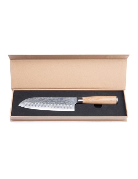 VINGA Cuchillo Hattasan Damascus Santoku