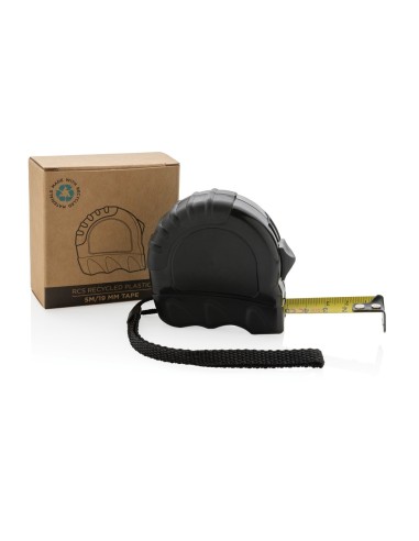Flexómetro de plástico reciclado RCS 5M/19 mm