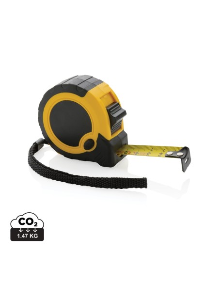 Flexómetro de plástico reciclado RCS 5M/19 mm con stop