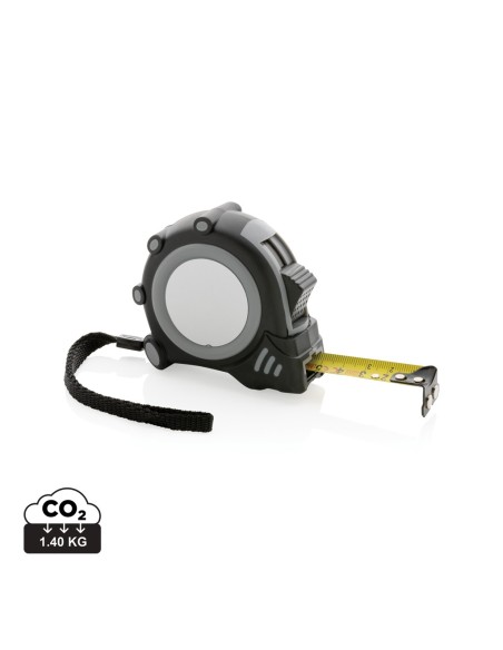 Flexómetro RCS de plástico reciclado Grip 5M/19mm