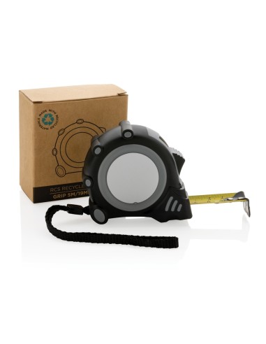 Flexómetro RCS de plástico reciclado Grip 5M/19mm
