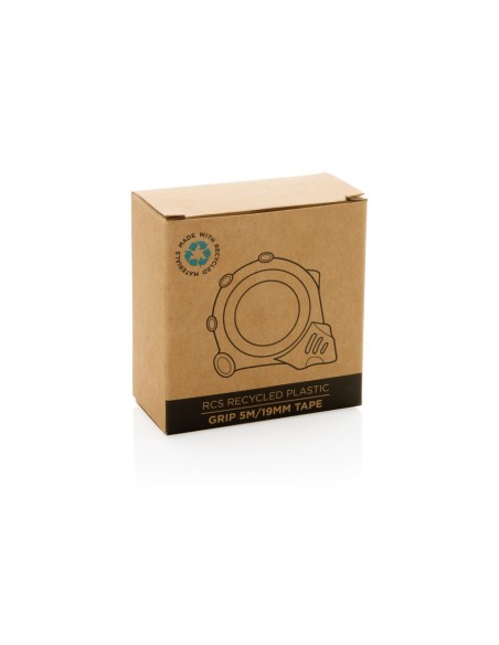 Flexómetro RCS de plástico reciclado Grip 5M/19mm