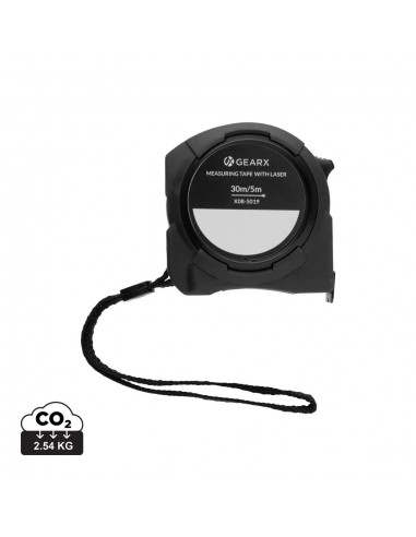 Flexómetro Gear X de 5M con láser de 30M