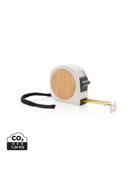 Flexómetro Bambú 5M/19mm