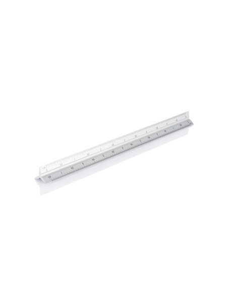 Regla triangular de aluminio