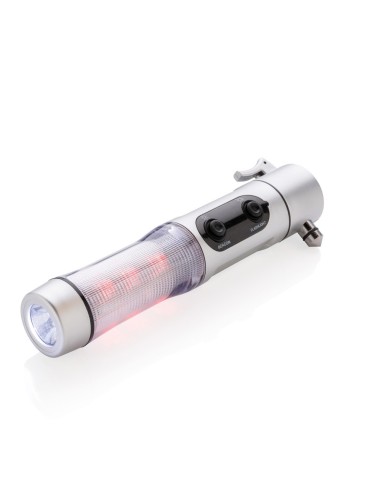 Luz emergencia con martillo