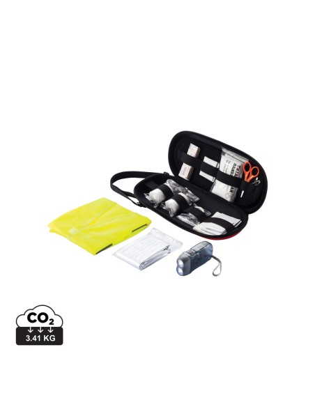 Kit primeros auxilios de 47 piezas para coche