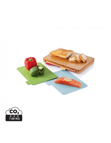 Set 4 tablas de cortar higiénicas
