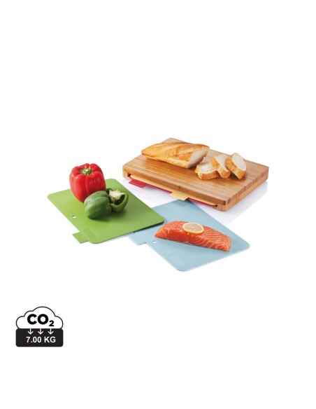 Set 4 tablas de cortar higiénicas