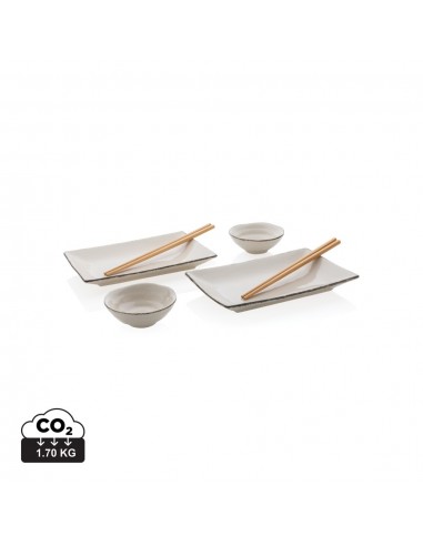 Vajilla de sushi Ukiyo para dos